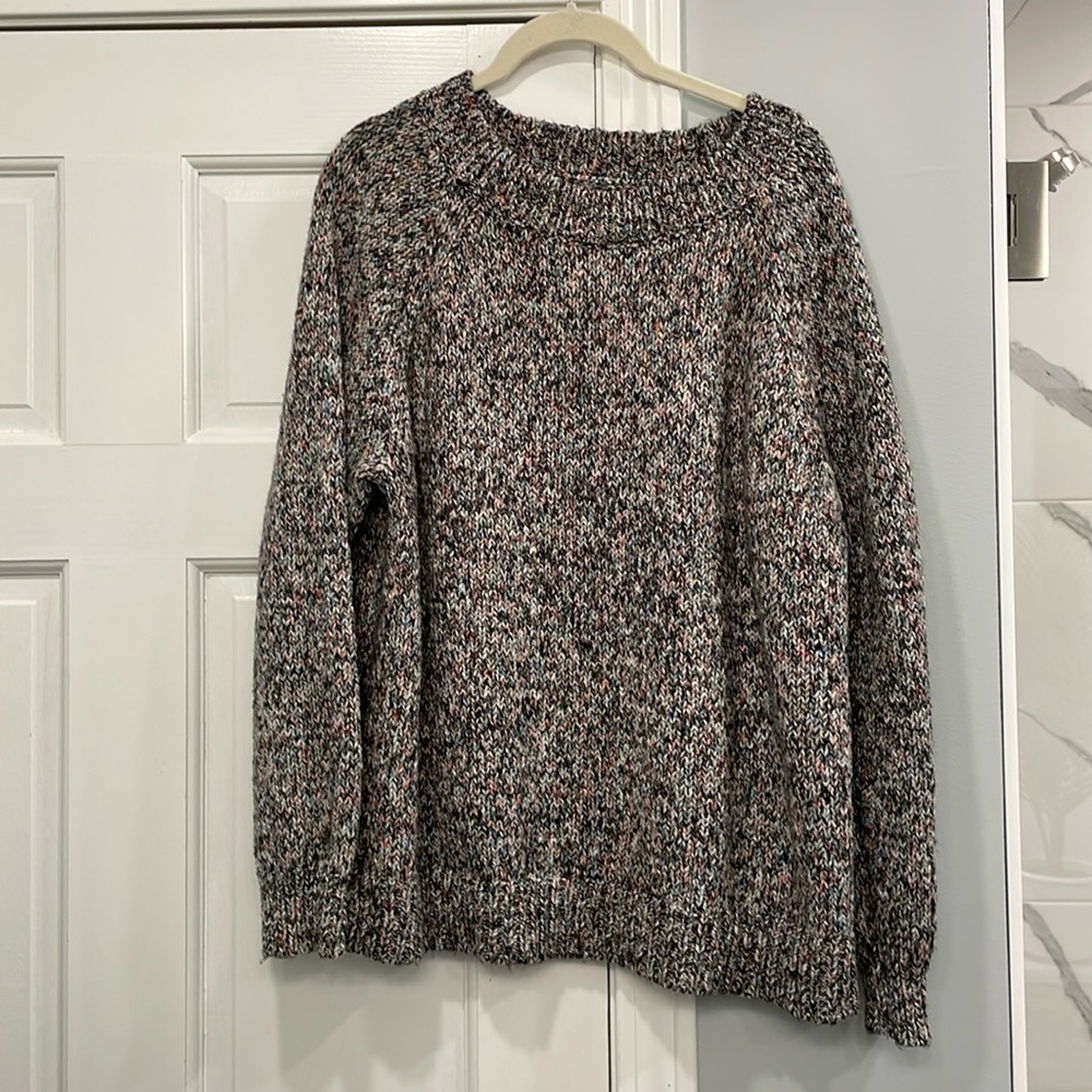 Chaps Multi-Colored Knit Sweater